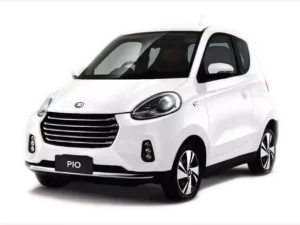 ELARIS_PIO_Elektroauto_E-Auto_Kleinwagen_Miniauto_Stadtauto_Automatikgetriebe_Vorderansicht_links_frei